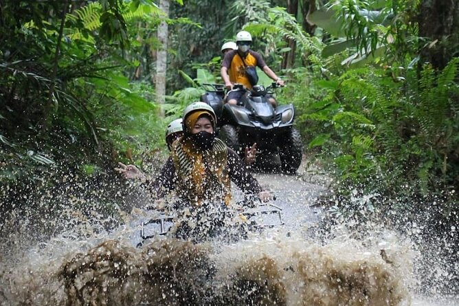 Package ATV Ride + Ubud Rafting Include Private Transport Hotel Pick-Up & Return - From Seminyak to Ubud in a private vehicle