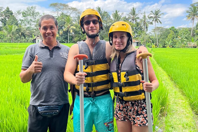 Package ATV Ride + Ubud Rafting Include Private Transport Hotel Pick-Up & Return - Moving from four wheels to the Ayung River