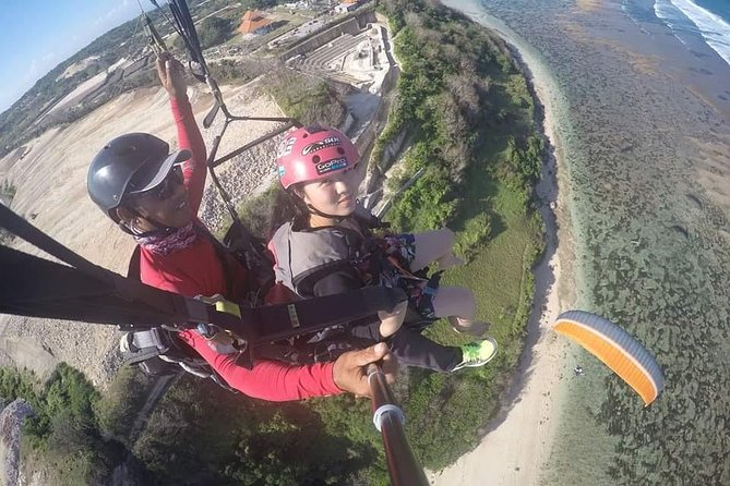 Paragliding Bali at Uluwatu Cliff with Photos/Videos - Melasti, Uluwatu, and Nyang-nyang from the air