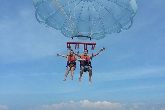 Parasailing Adventure watersport all include - Pickup, meeting point, and the one-hour estimate