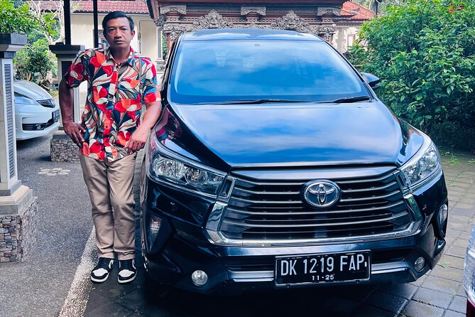 Private Car Charter in Bali with an English-speaking Driver - Car comfort and group size