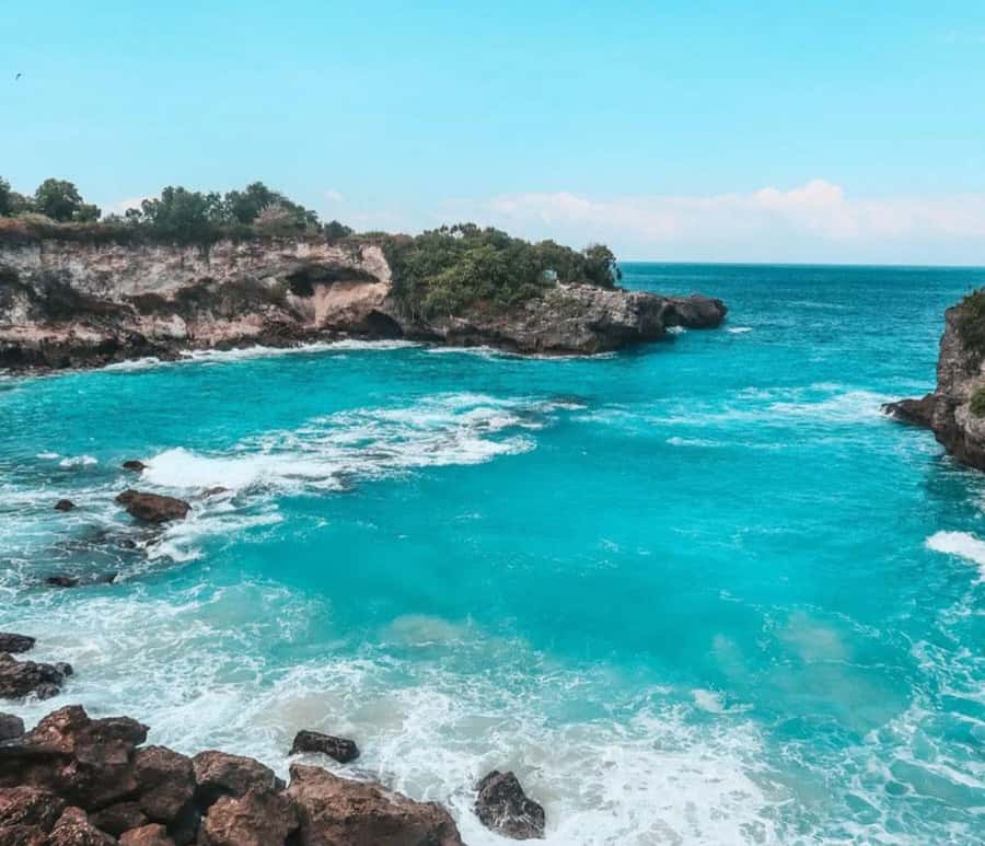 private daytour nusa lembongan & nusa ceningan - Mahagiri Beach and the northern side of Lembongan