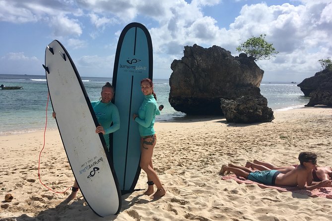 Private Surf Lessons in Padang Padang - Uluwatu - Bali - Meeting at Infinite Wave Surf School