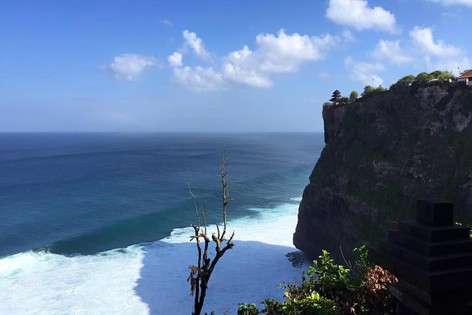 Private Tour Rafting Uluwatu Kecak Dance Sunset and Dinner in Jimbaran Bay - Uluwatu Temple above the Indian Ocean