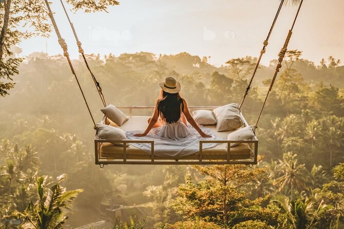 Private Tour Ubud: Swing at Rice Field with Temple and Waterfall - Walking the Tegalalang Rice Terrace