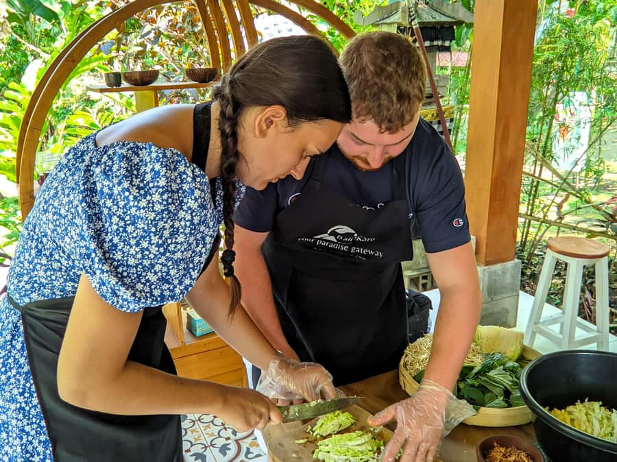 Pure Bali Village Experience Cooking & Jamu Class, Transfer - Walking the Rice Terraces