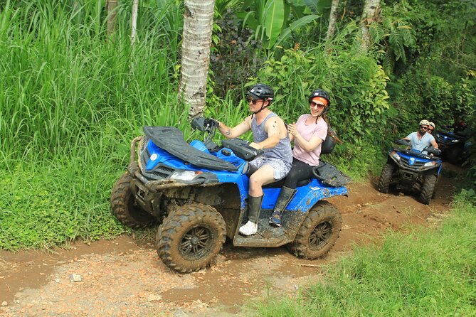 Quad or Buggy Tour with Canyon Tubing Adventure in Bali - Entering the secluded canyon by suspension bridge