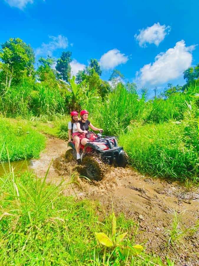 Quad ride, waterfalls & aunthentic cooking class in munduk - Starting with an ATV ride through coffee country