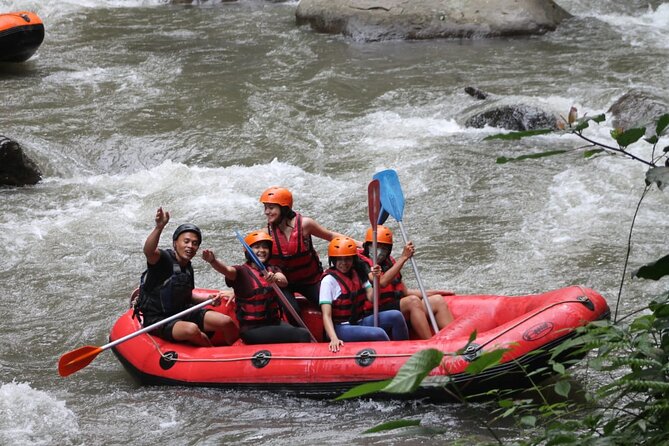 Rafting Swing Monkey Forest And Waterfall Tour All Inclusive - Payangan and the Ayung River rafting run