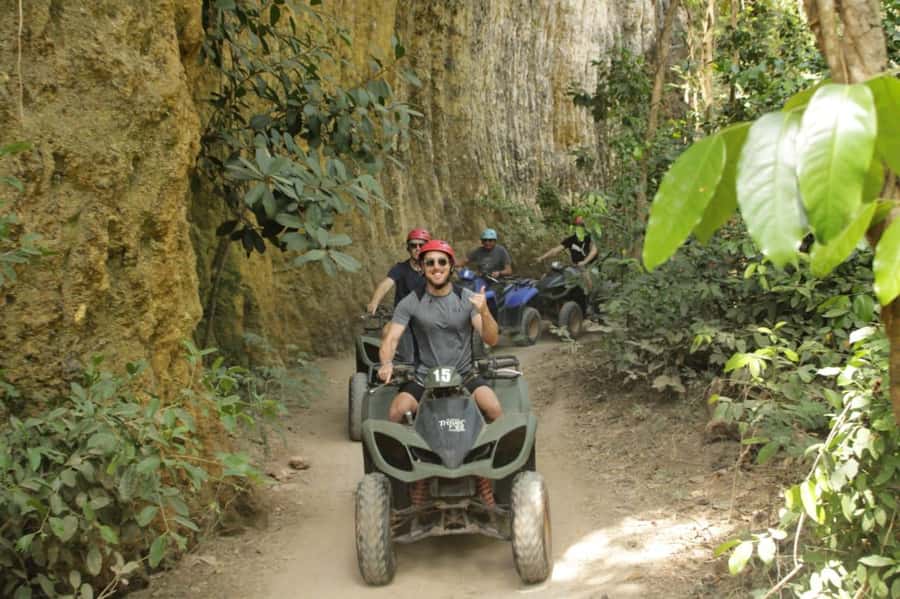 Rock Mud Fun ATV Quadbike Uluwatu - Training first, then the real ride