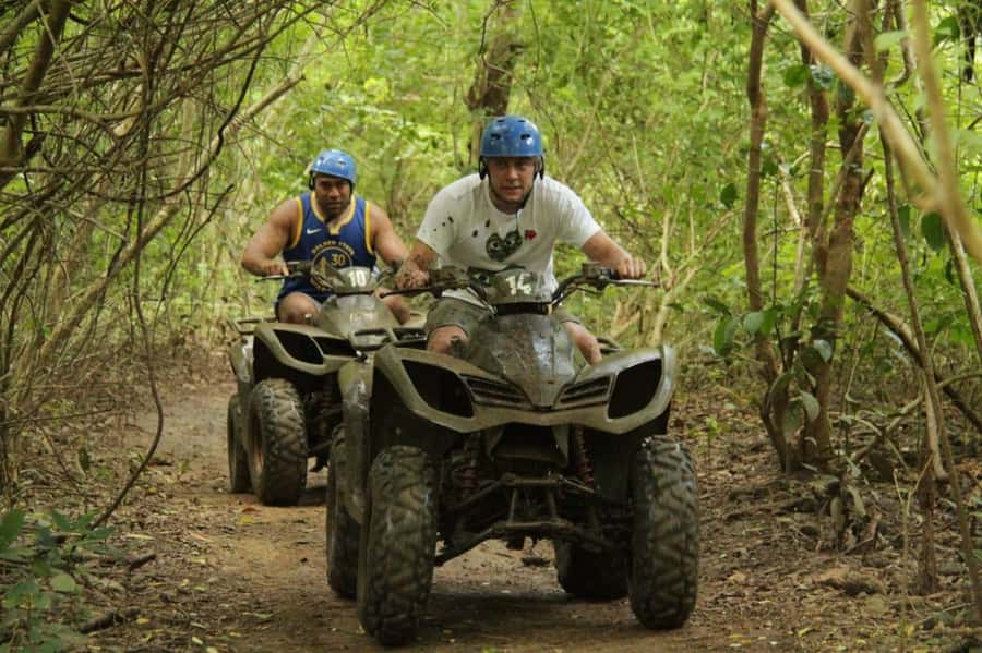 Rock Mud Fun ATV Quadbike Uluwatu - About 90 minutes across rock, jungle, and water