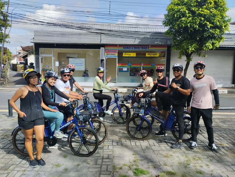 Sanur Village E-bike Tour: Family-Friendly Adventure - A local market, not a tourist shopping stop