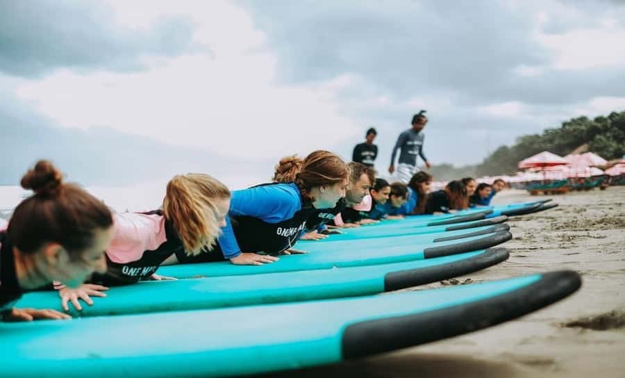 Seminyak: Surf Lesson for all Levels (Small Groups/Private) - Why Double Six Beach makes a good classroom