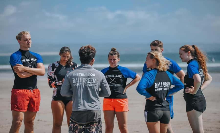 Seminyak: Surf Lesson for all Levels (Small Groups/Private) - Small groups, private coaching, and patient instruction