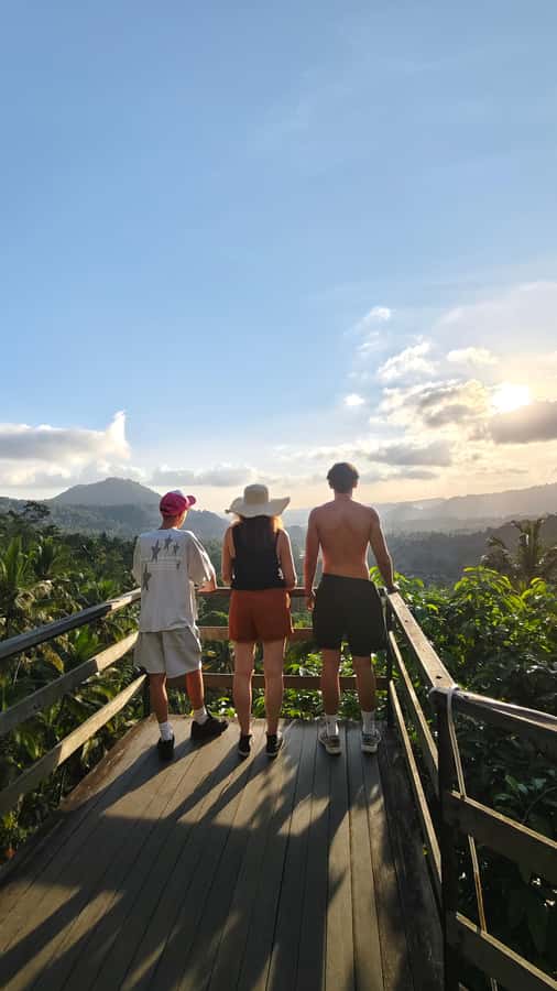 Sidemen: Rice Terraces, Waterfall, & Village Tour - Cooling off at Gambleng Waterfall