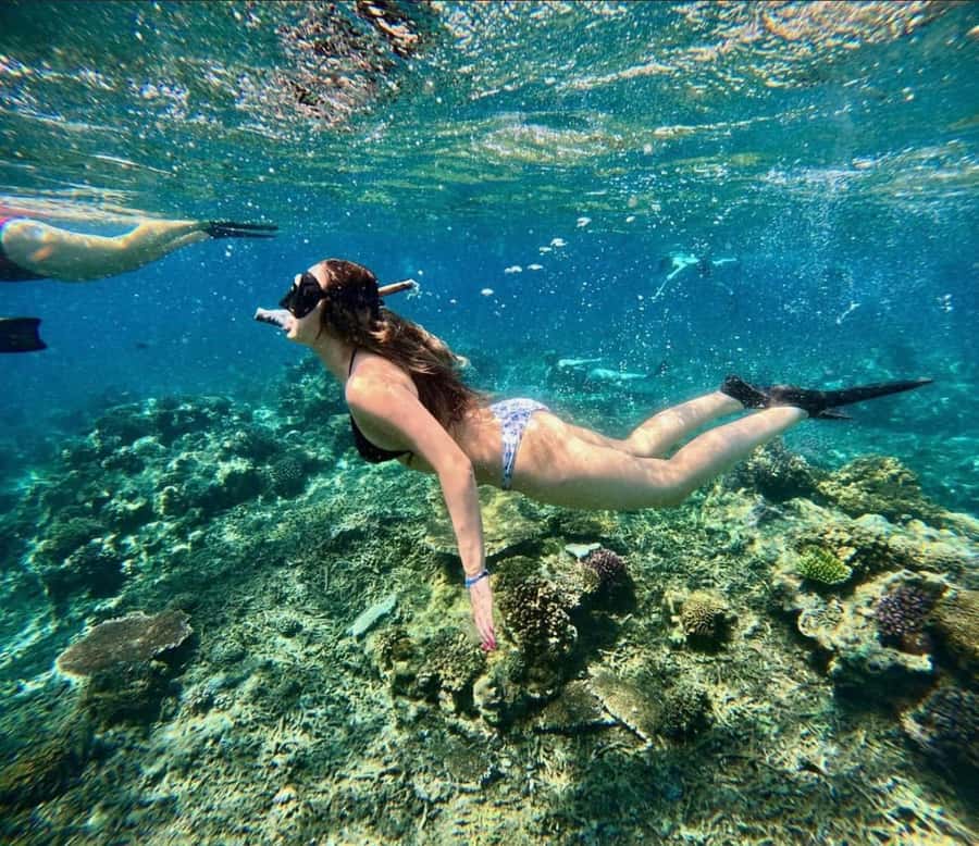 Snorkeling at Blue Lagoon, Tanjung Jepun and Waterfall - Blue Lagoon, Bali’s popular snorkeling stop