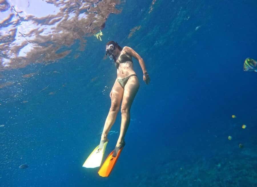 Snorkeling at Blue Lagoon, Tanjung Jepun and Waterfall - Reaching Padang Bai from your Bali hotel