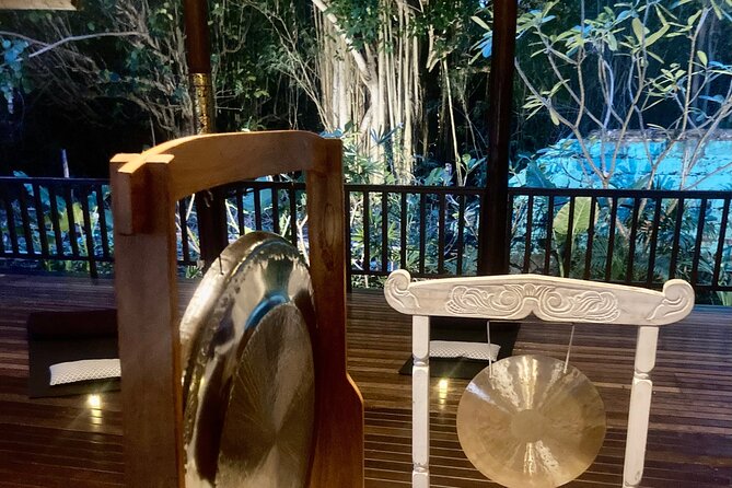 Sound Bath Healing Journey on the Island of Nusa Lembongan - The instruments create the main event