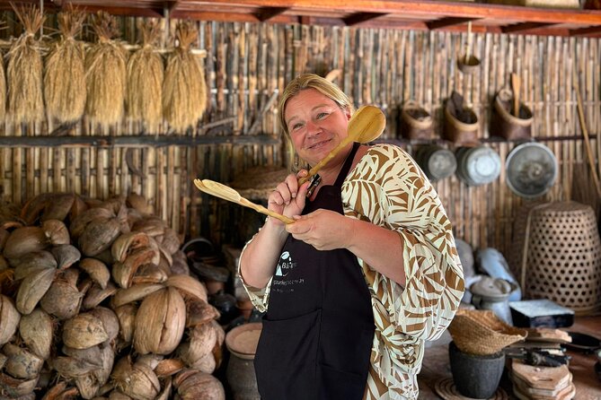 Spice Garden, Jamu & Cooking Class in Bali Village - Learning Rindik Before the Cooking Begins