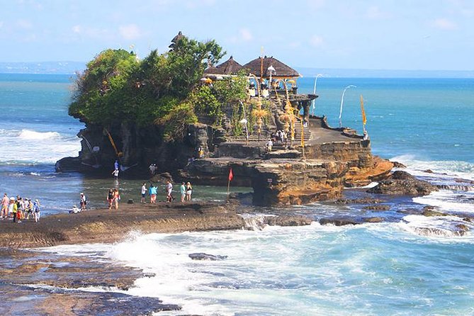 Tanah Lot Temple Tours, include Tickets - The sea setting at Tanah Lot