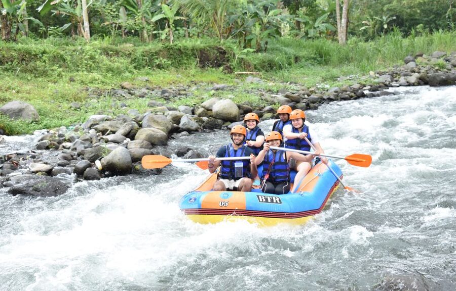 Telaga Waja River: Rafting Expedition with Lunch - The final drops and the end of the river
