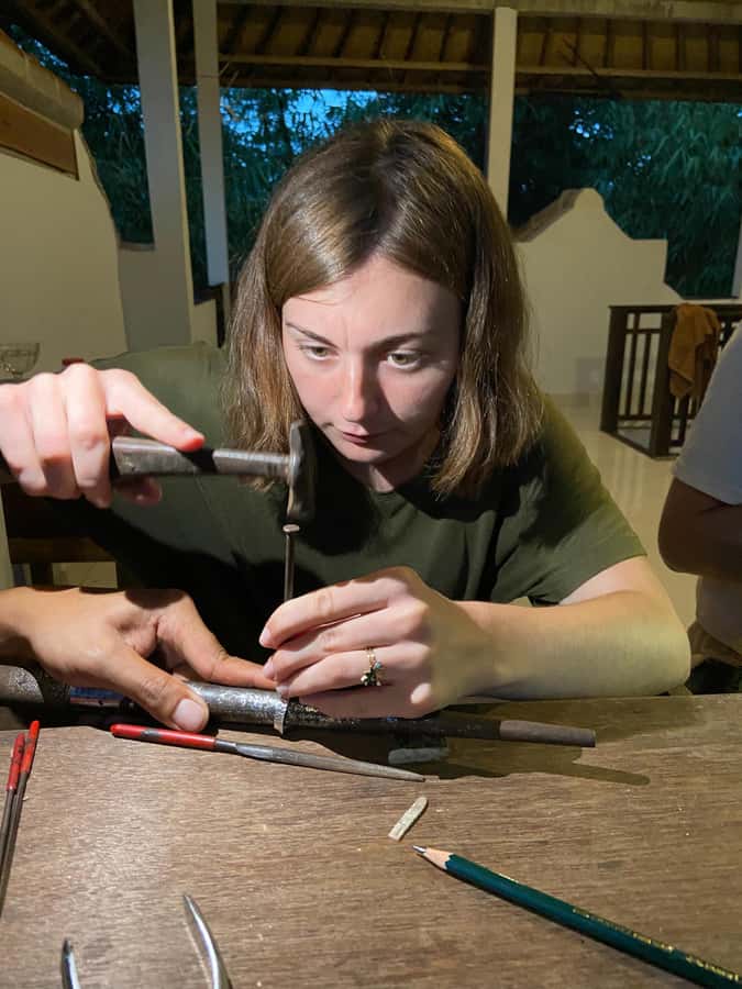 Ubud: 2-Hour Bali Silver Jewelry Class - A real silver workshop north of Ubud