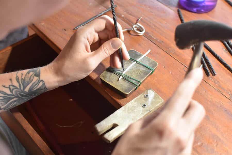 Ubud: 2-Hour Bali Silver Jewelry Class - Turning a silver bar into something wearable
