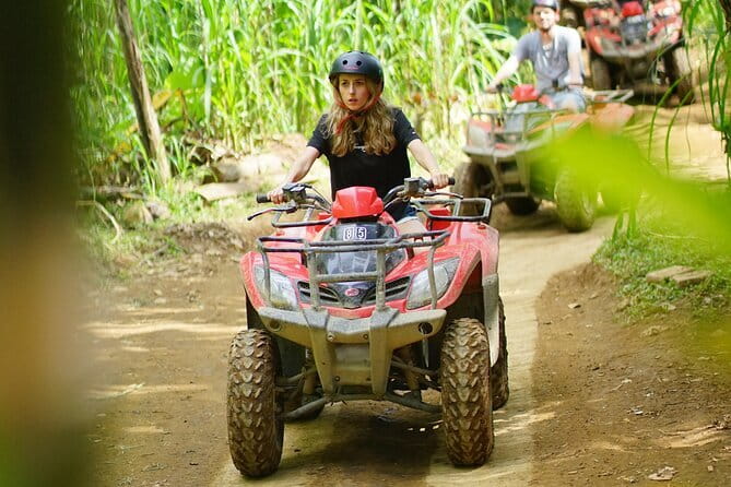 Ubud ATV Quad Bike, Waterfall with Rafting-Snorkeling Optional - The ATV ride through Ubud rice fields and cave tracks