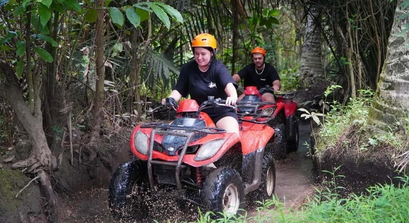 Ubud: ATV Quad Bike With Gorilla Face Cave, & River Tubing - Meeting point, hotel transport, and the end of the ride