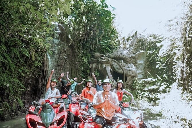 Ubud ATV Ride with Waterfall, Dragon Cave & Lunch – 2 Hours - A two-hour ride with more than one kind of scenery
