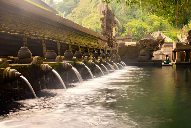 Ubud Bali: Rice Terrace, Waterfall and Tirta empul Day Tour - Goa Gajah, Bali’s cave temple with two traditions