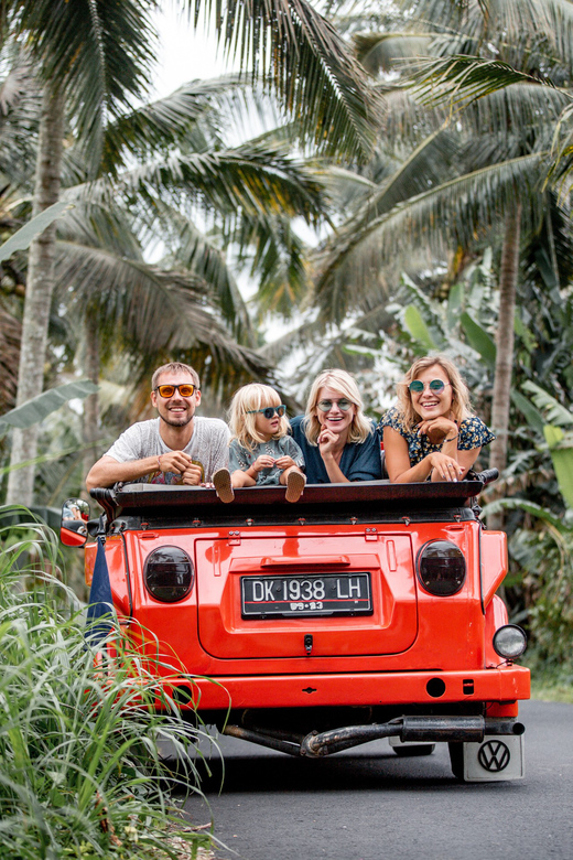 Ubud: Classic Vintage Volkswagen Custom Tour - Tirta Empul, the holy spring temple