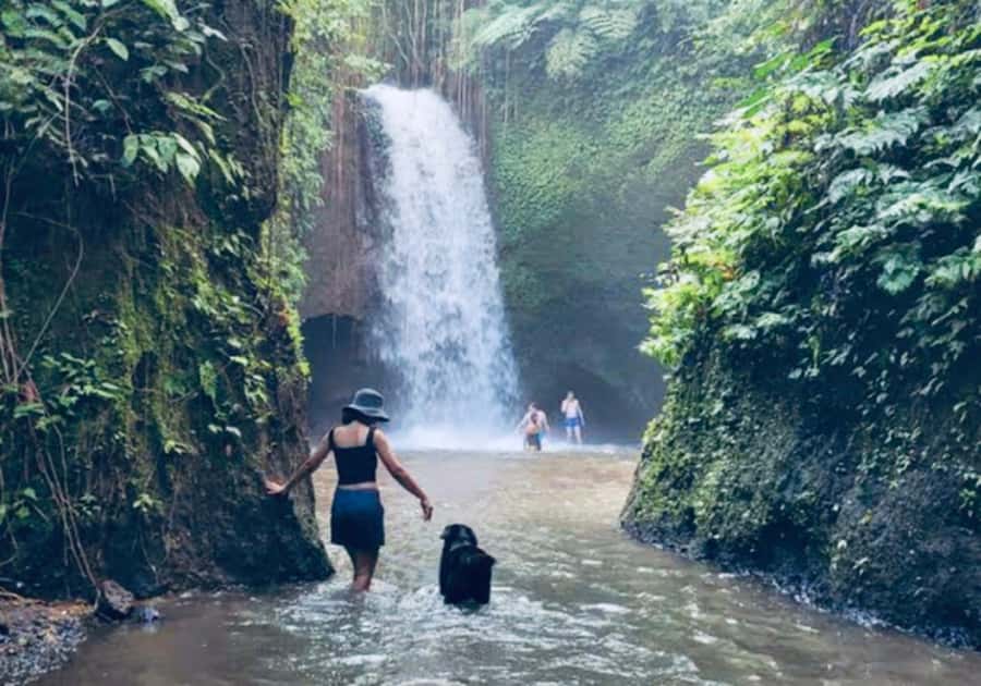 Ubud: Horse Riding, Zip-Line Tour & Waterfall Tour - The waterfall offers the day’s quietest hour
