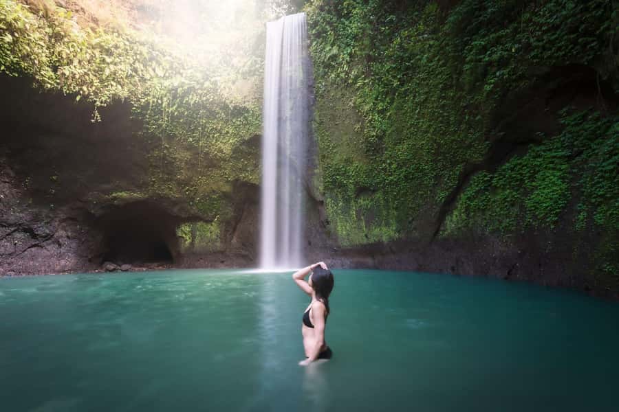 Ubud: Spectacular Waterfalls Tour - Tibumana, the best stop for a swim