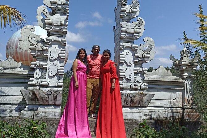 Ubud Tirta Empul Temple Swing And Waterfall Private Guided Tour - Tampaksiring village tea and local plants