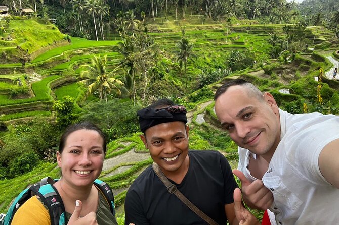 Ubud Tour: Monkey forest, rice terraces, temple, waterfall - Tegalalang Rice Terrace and traditional irrigation