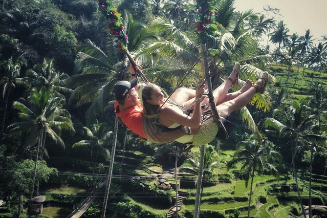 Ubud Tours and Cretya Day Club Pool - Cretya Ubud’s Infinity Pool And Rice Terrace View