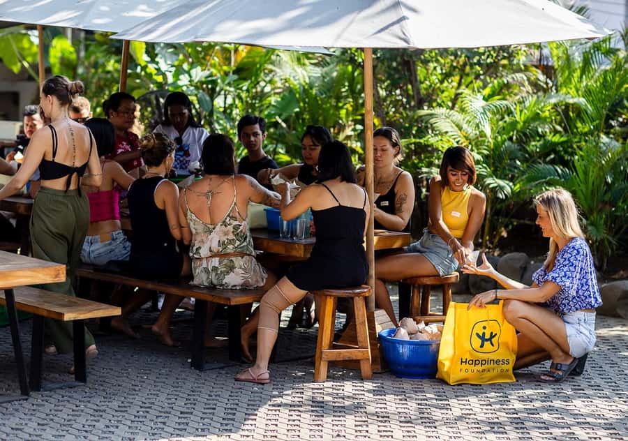 Uluwatu Bali: Lets Cook 180 Meals for underprivileged Locals - What the $6 price really provides
