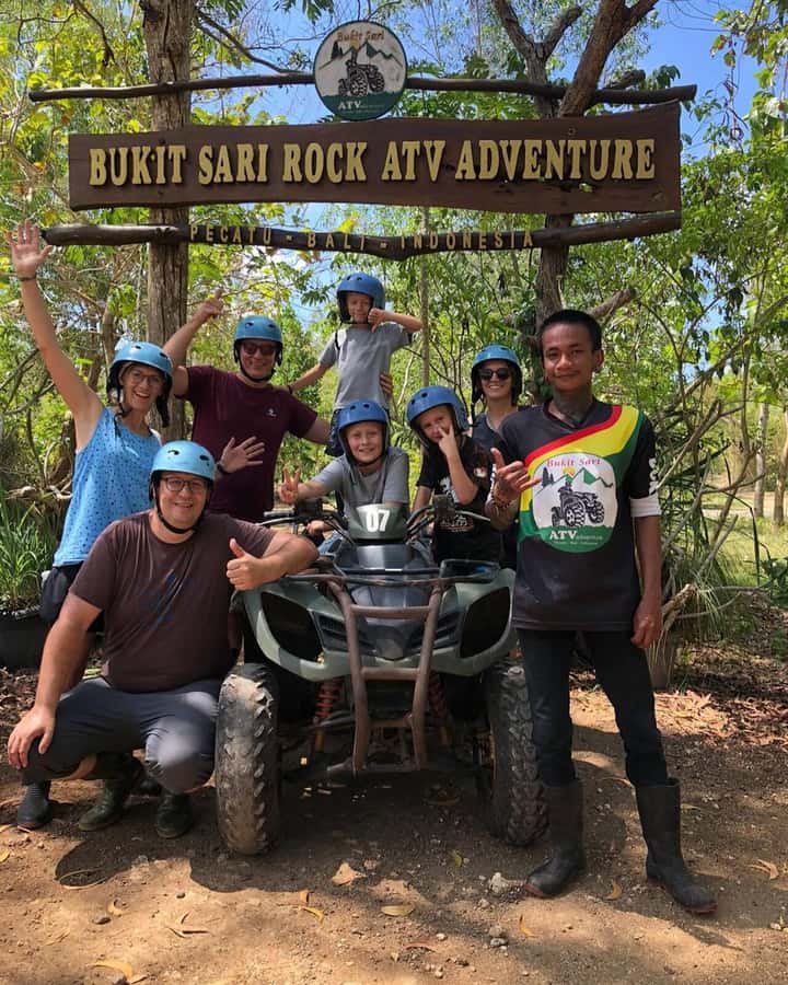 Uluwatu: Mud ATV Quad Bike Adventure Guided Tour - Forest tracks, mud, and the Hanoman Tunnel