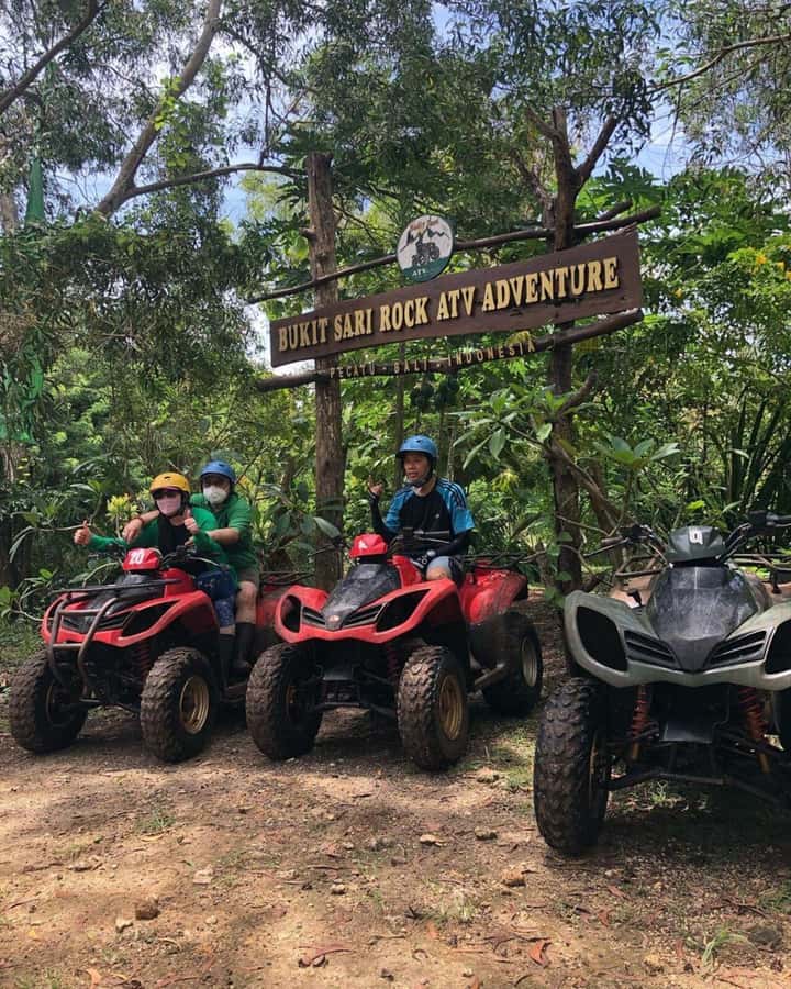 Uluwatu: Mud ATV Quad Bike Adventure Guided Tour - Photos, videos, and the optional Uluwatu Swing