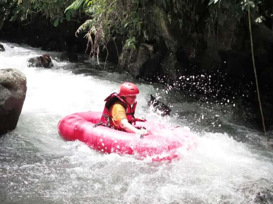 Unwind & Float: Discover Bali Hidden Gems on a River Tubing - The 1.5-hour river section